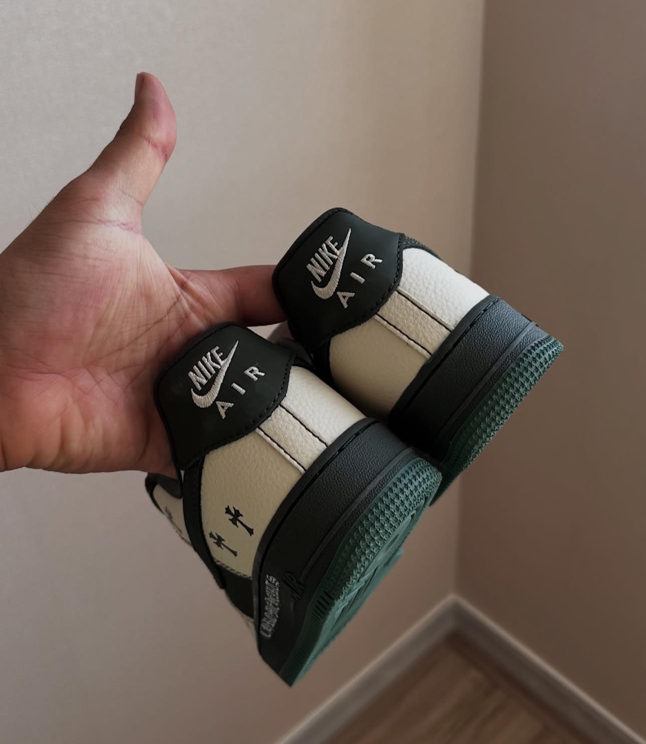 Airforce 1 Dark Green Leather