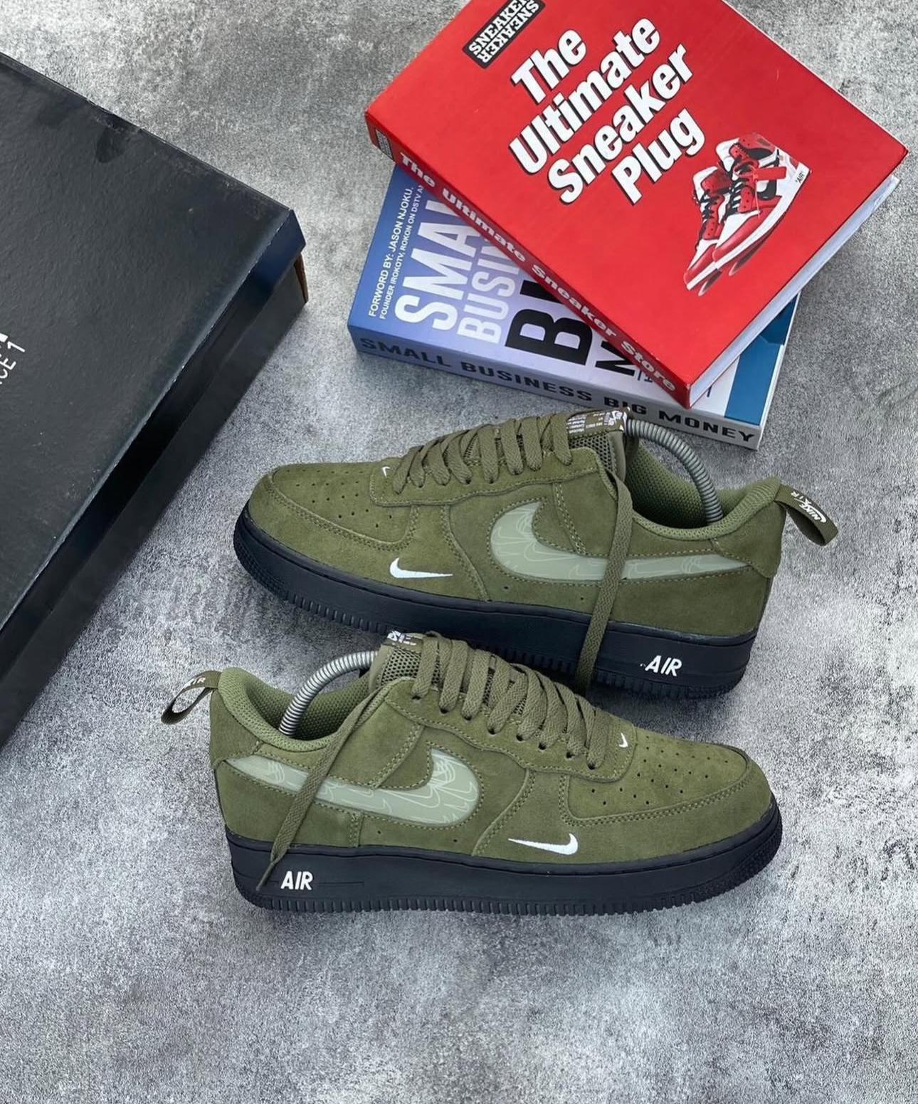 Airforce 1 Dark Green Sneakers