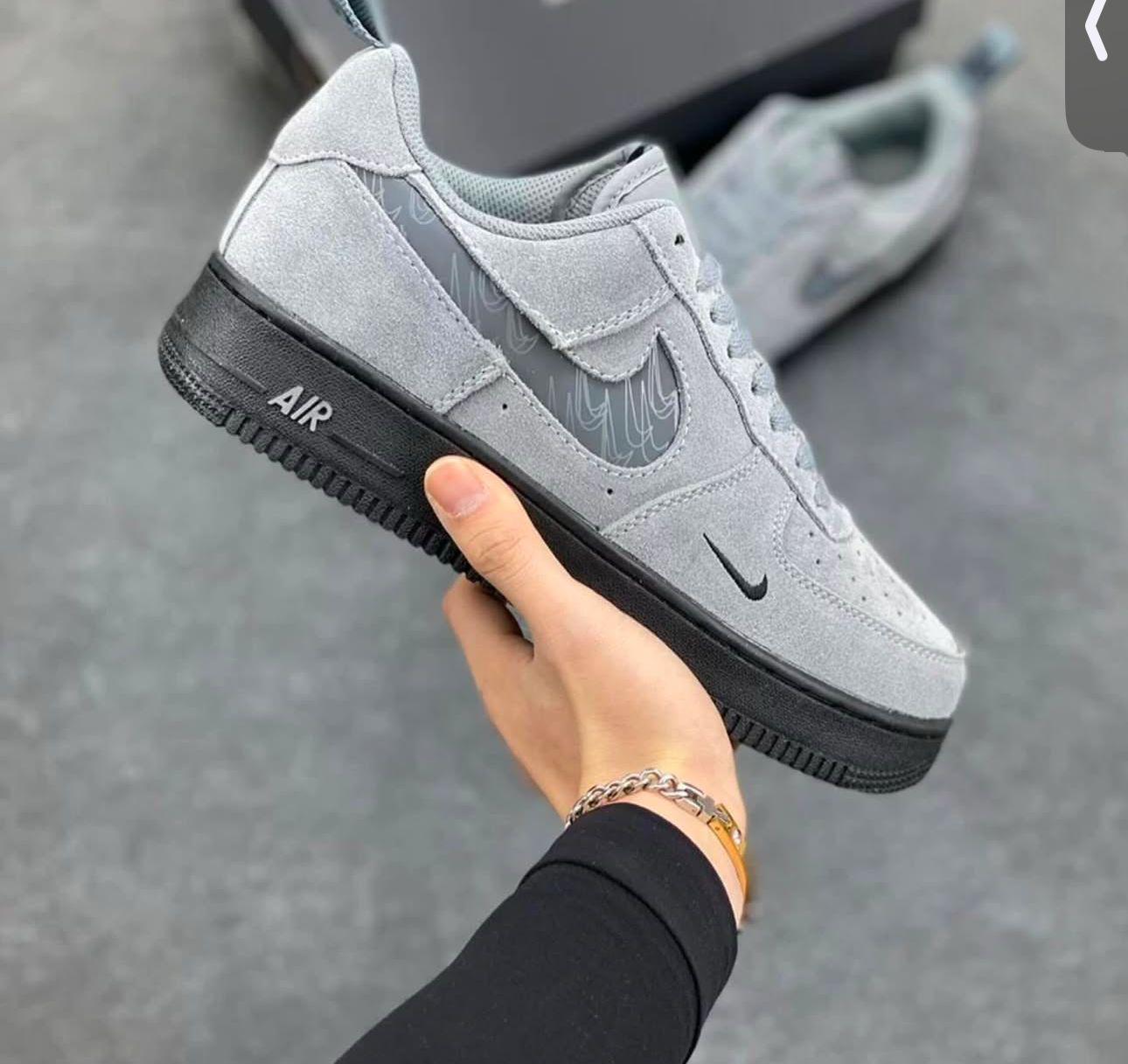 Airforce 1 Dark Grey Sneakers