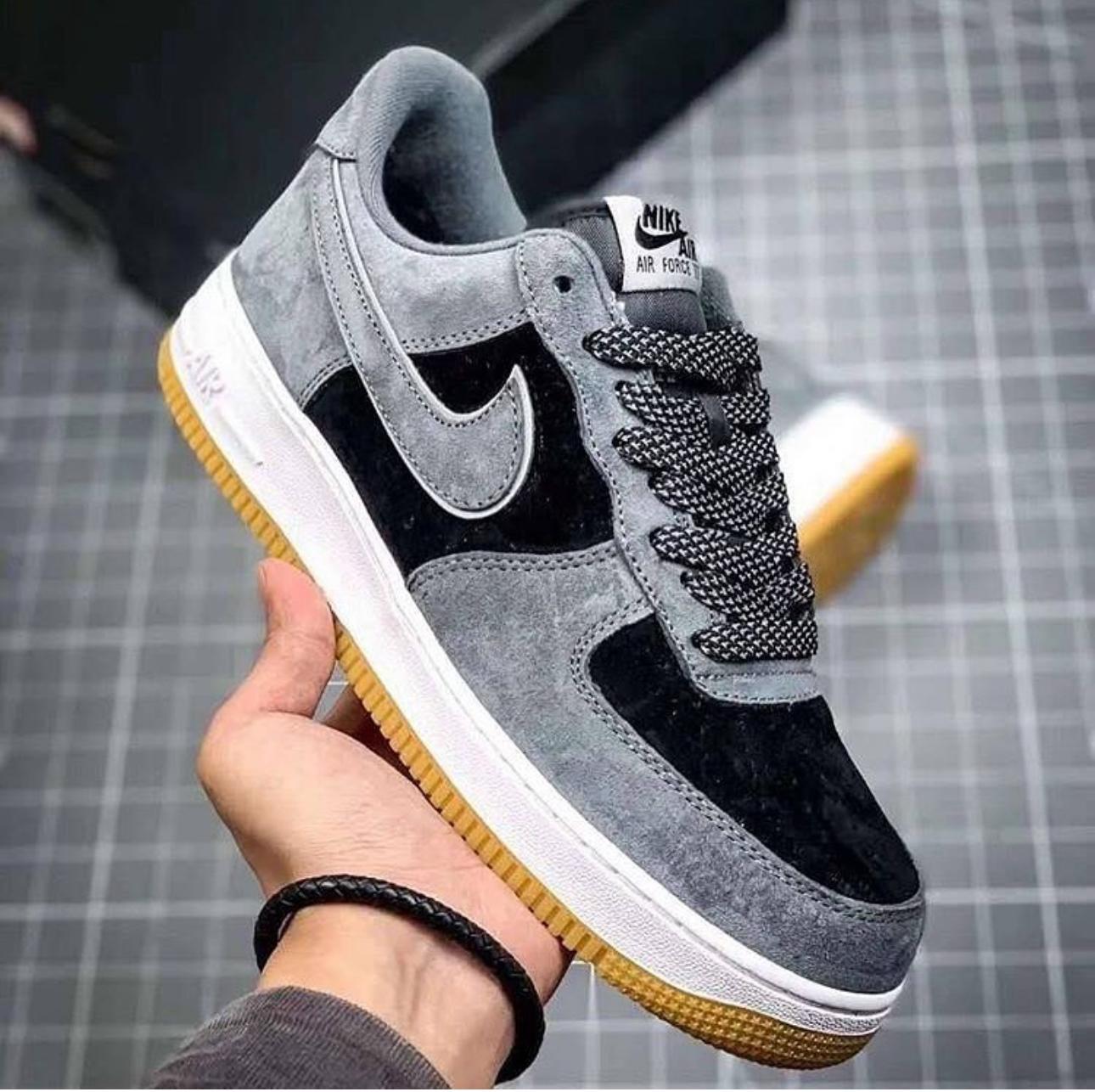 Airforce 1 Grey White Sneakers