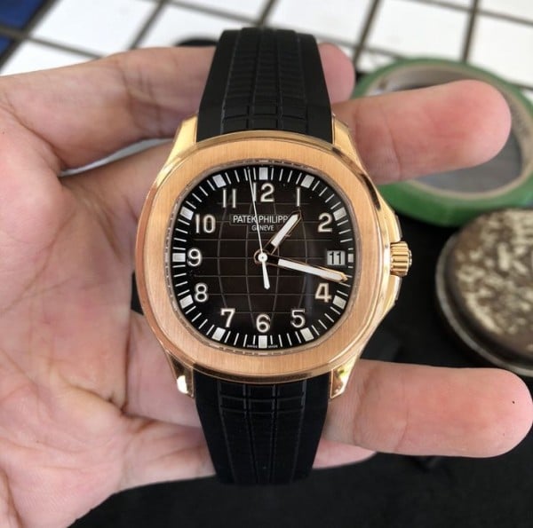 Patek Philippe Watch Aquanot Gold Black Automatic