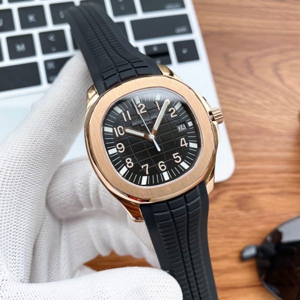 Patek Philippe Watch Aquanot Gold Black Automatic