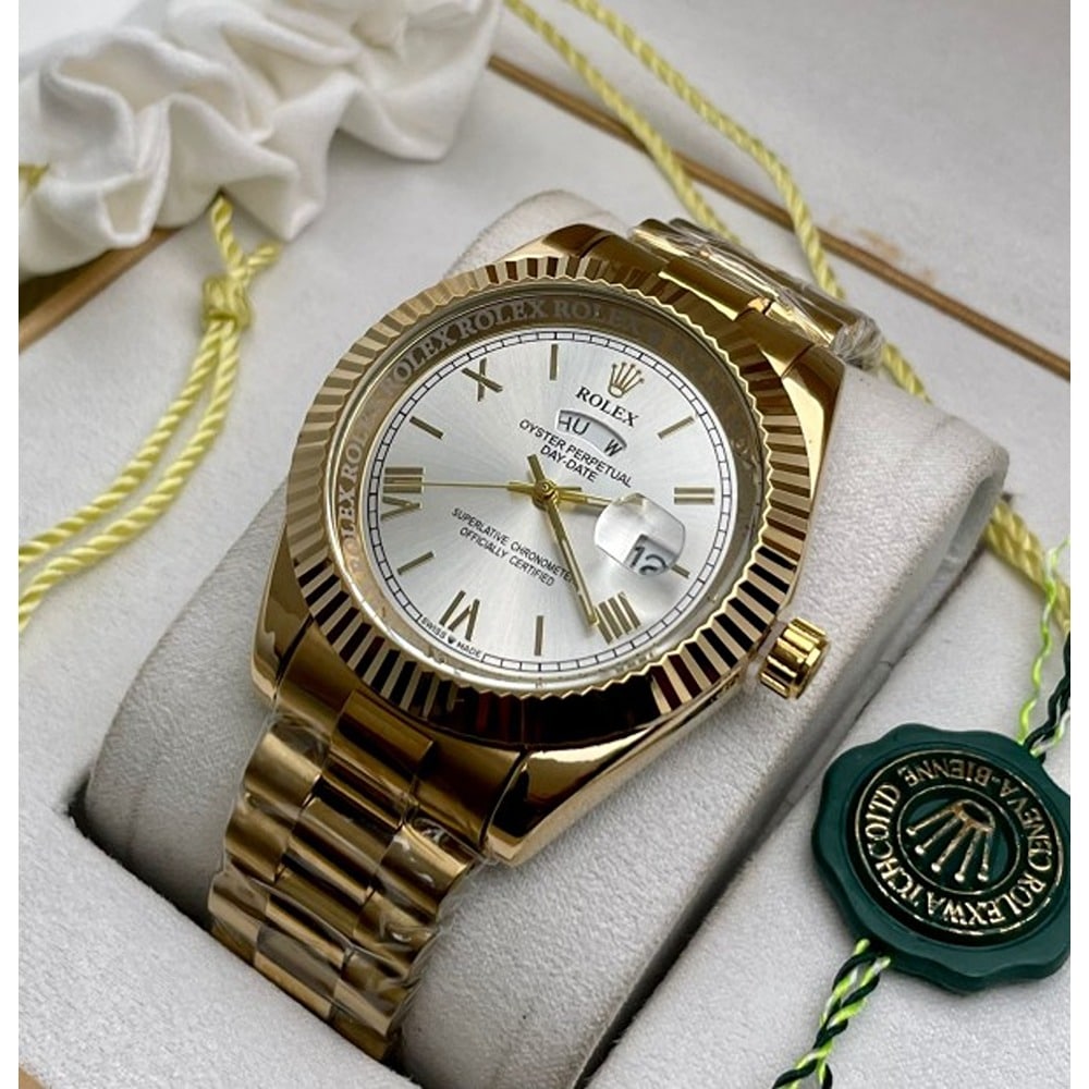 Rolex Oyster perpetual Day Date Quartz Men's Watch