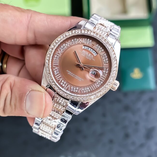Rolex Oyster Perpetual DateJust Rose Gold Watch