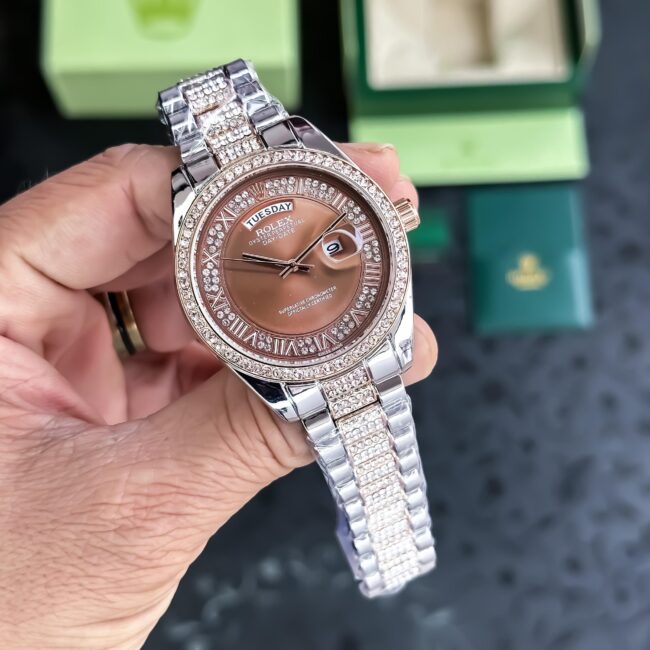 Rolex Oyster Perpetual DateJust Rose Gold Watch