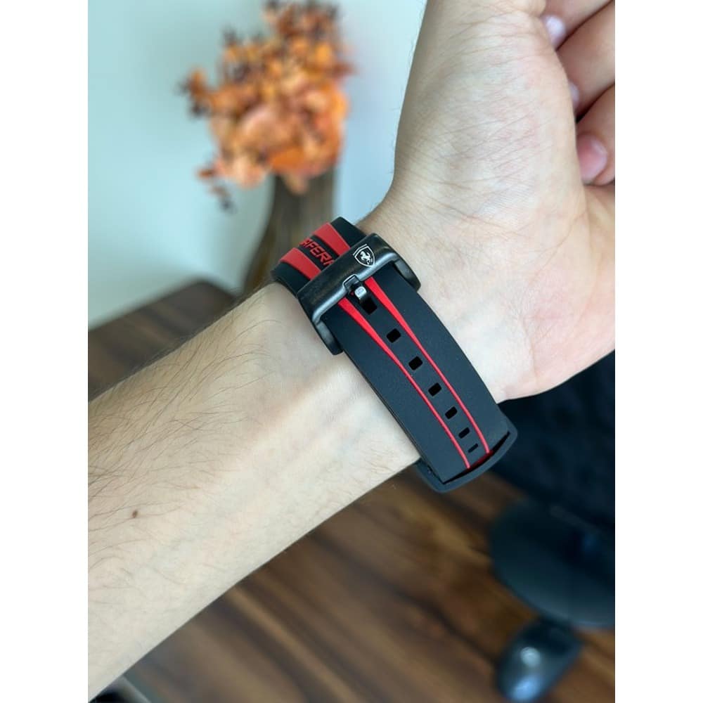 Scuderia Ferrari Watch For Men Red All Chrono Working