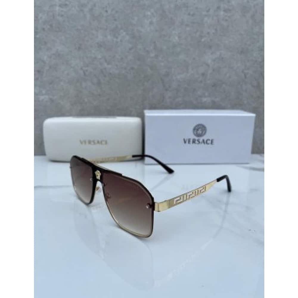 Versace Sunglasses For Men Brown Gold (CS628)