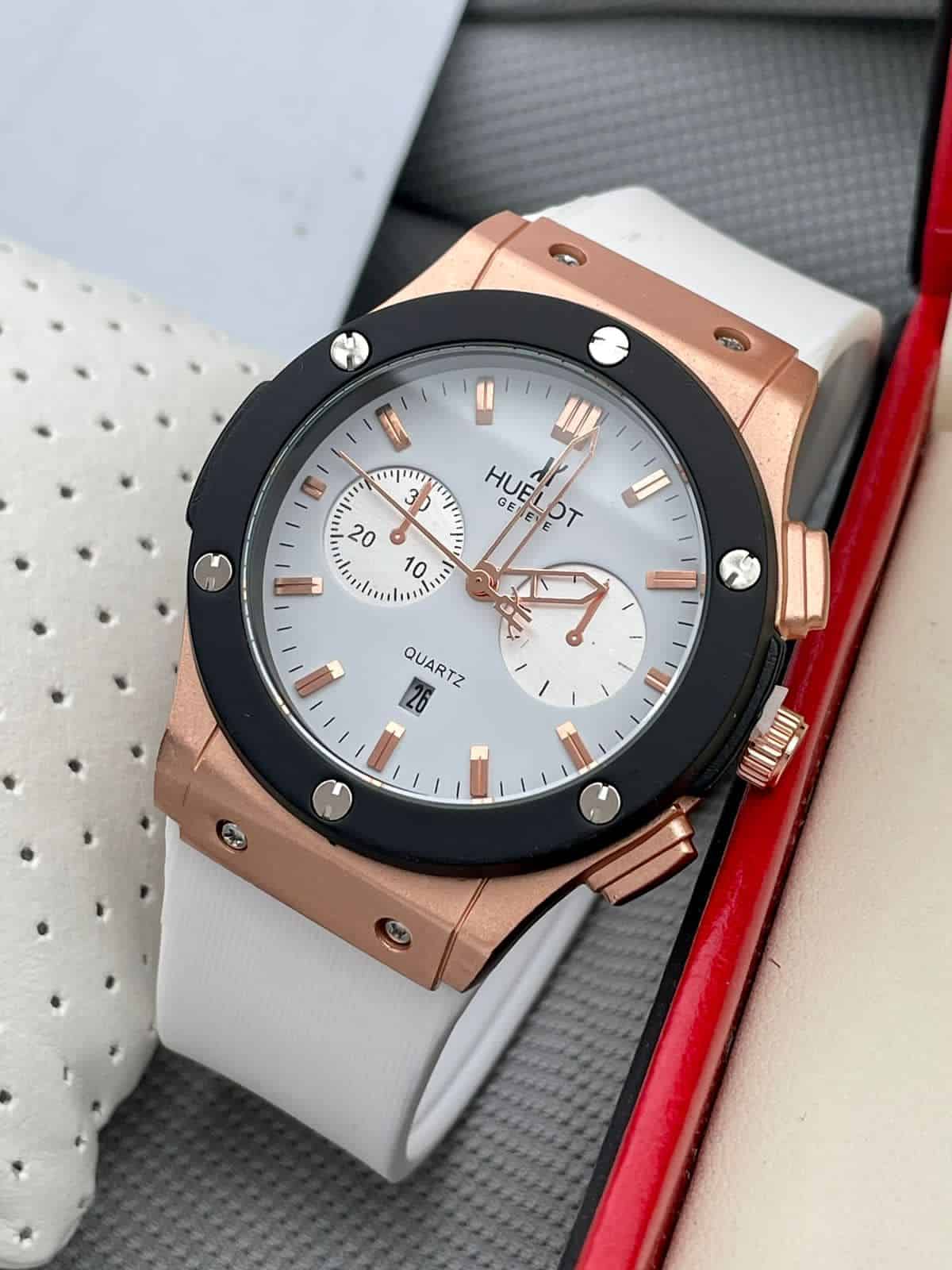 Branded Sapphire Crystal Glass White Gold » Mega Fashion