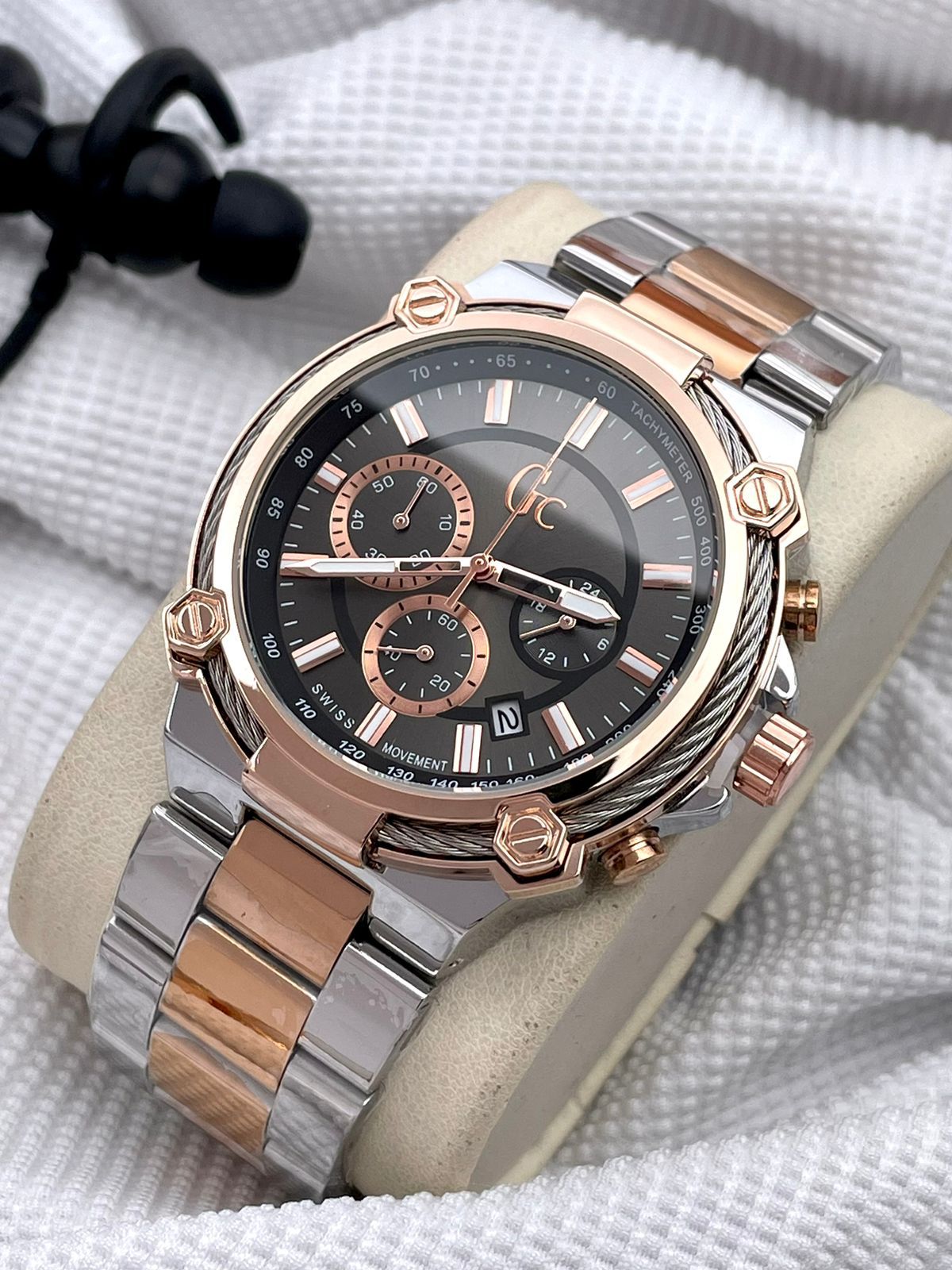 Men's Collection luxurious Gold Silver Watch » Mega Fashion