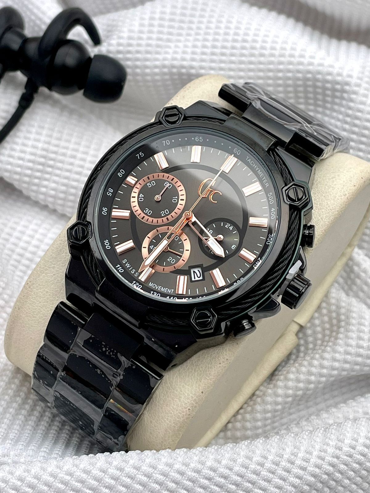 Men's Collection luxurious Black Watch » Mega Fashion