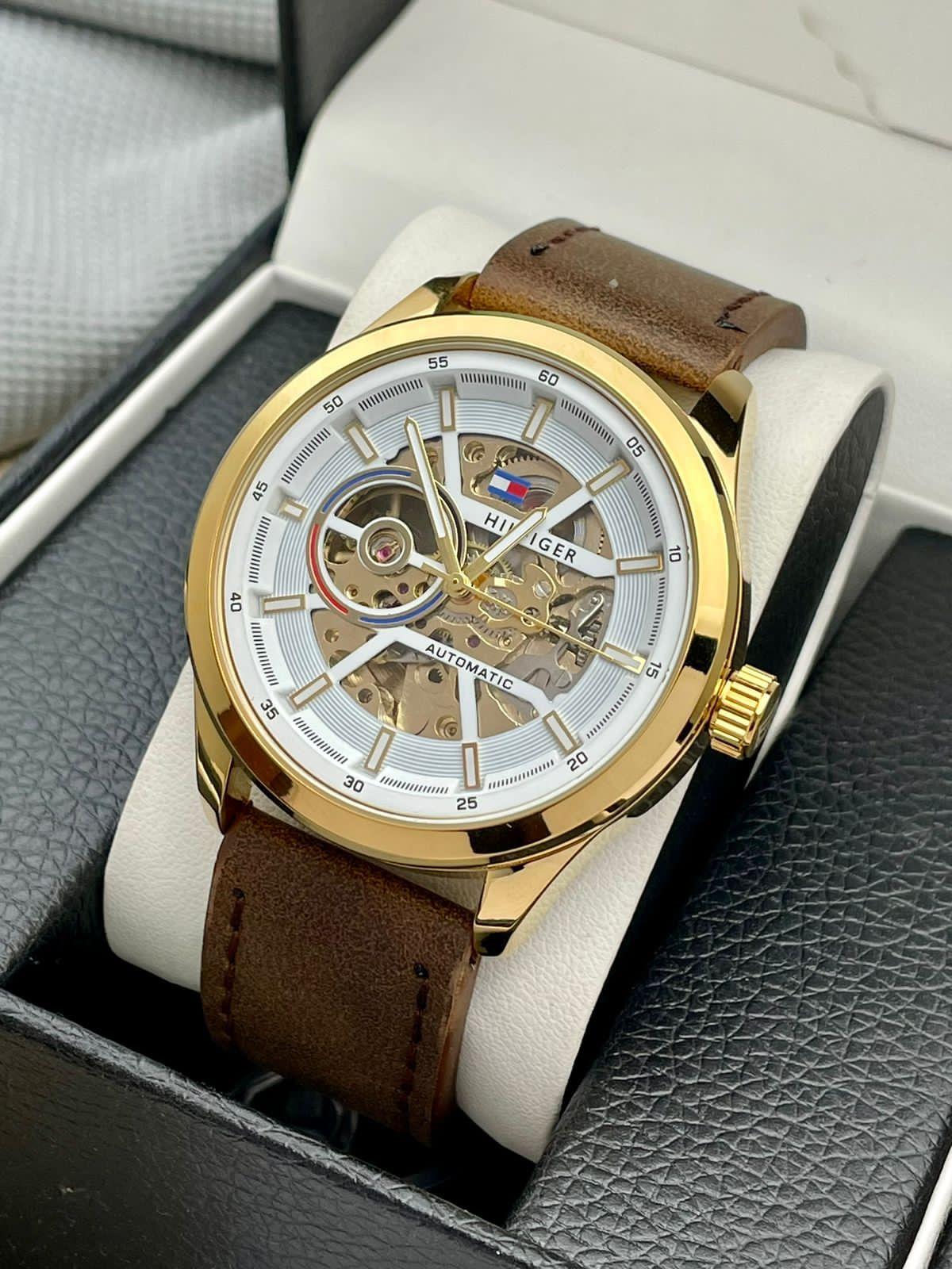 Branded Modern Automatic Dark Brown Watches » Mega Fashion