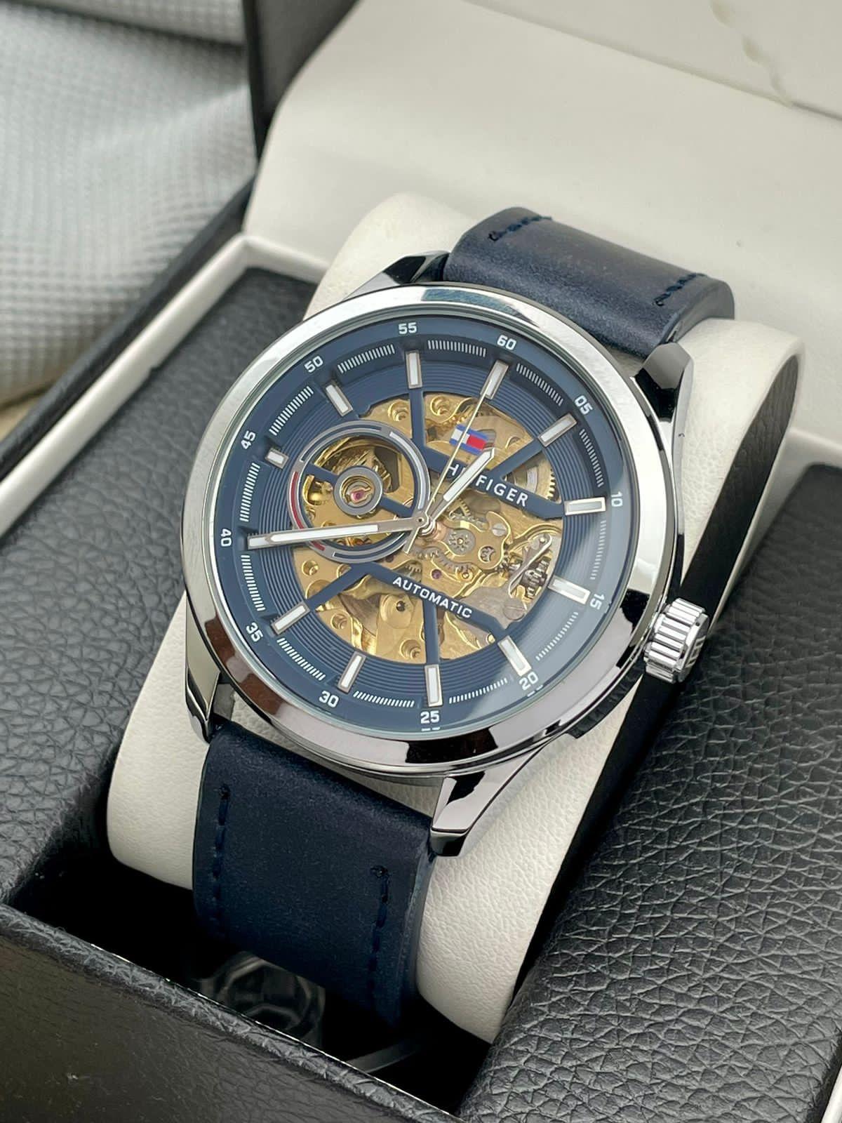Branded Modern Automatic Navy Watches » Mega Fashion