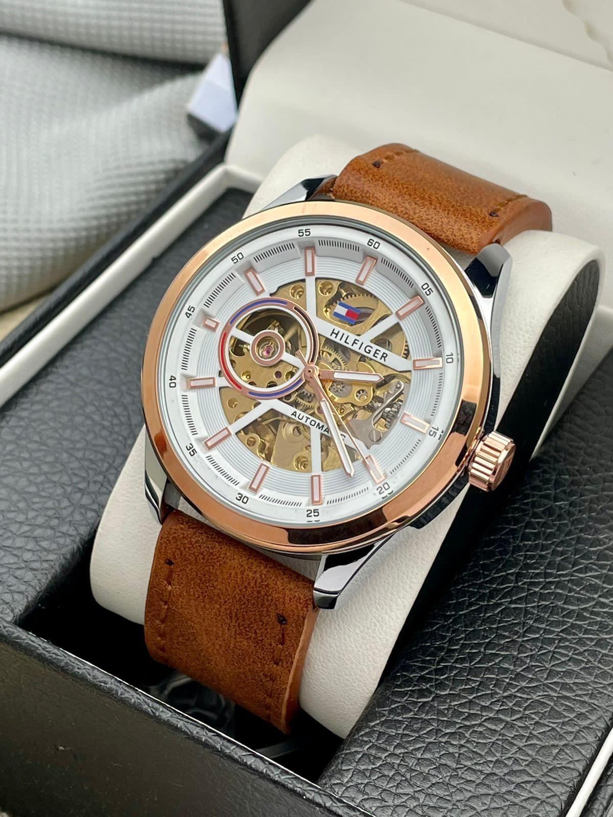 Branded Modern Automatic White Brown Watches » Mega Fashion
