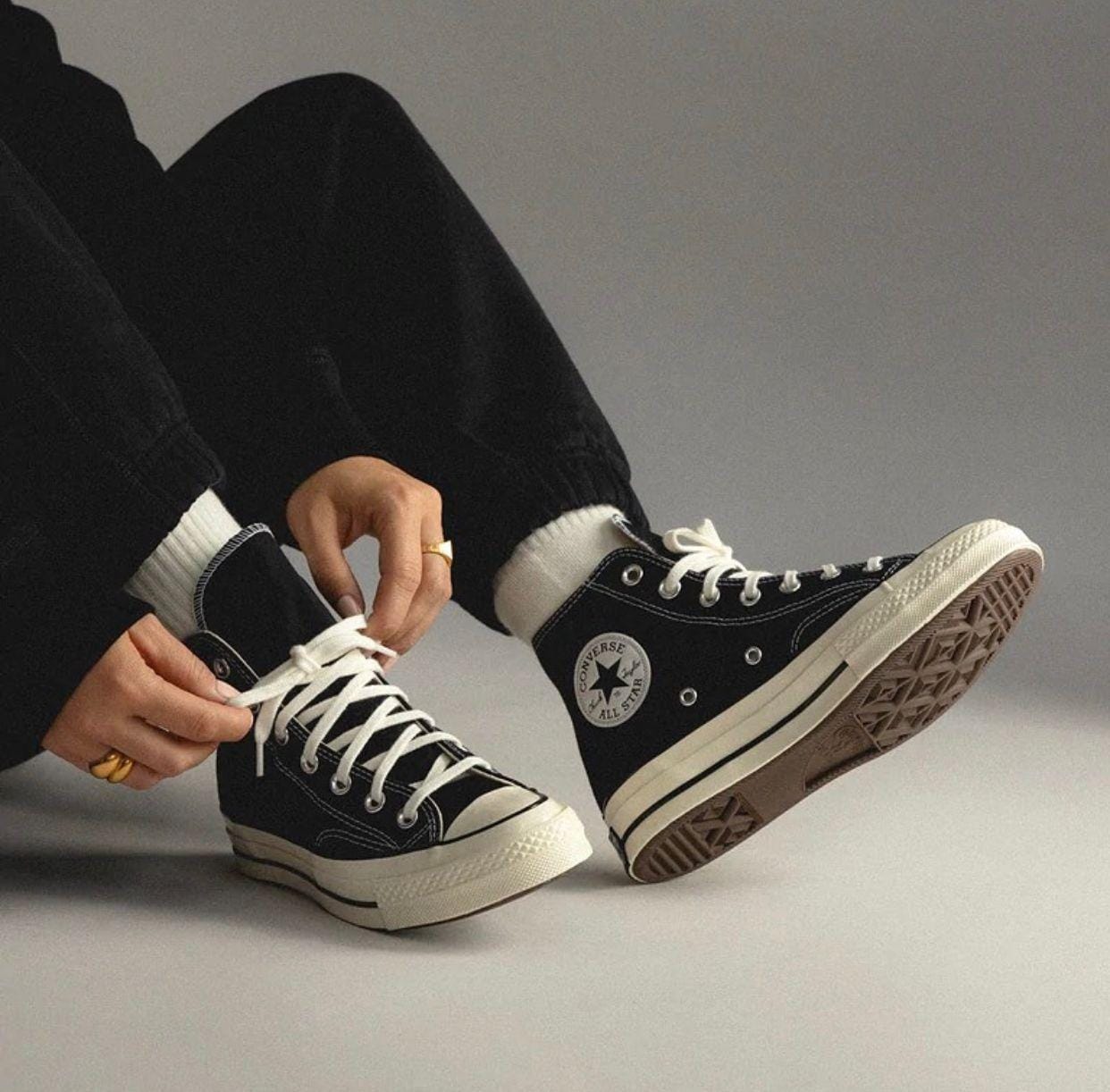 Converse  Chuck 70 High Black Sneakers