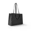 Vuitton Black Embossed Premium Double Box Tote Bag