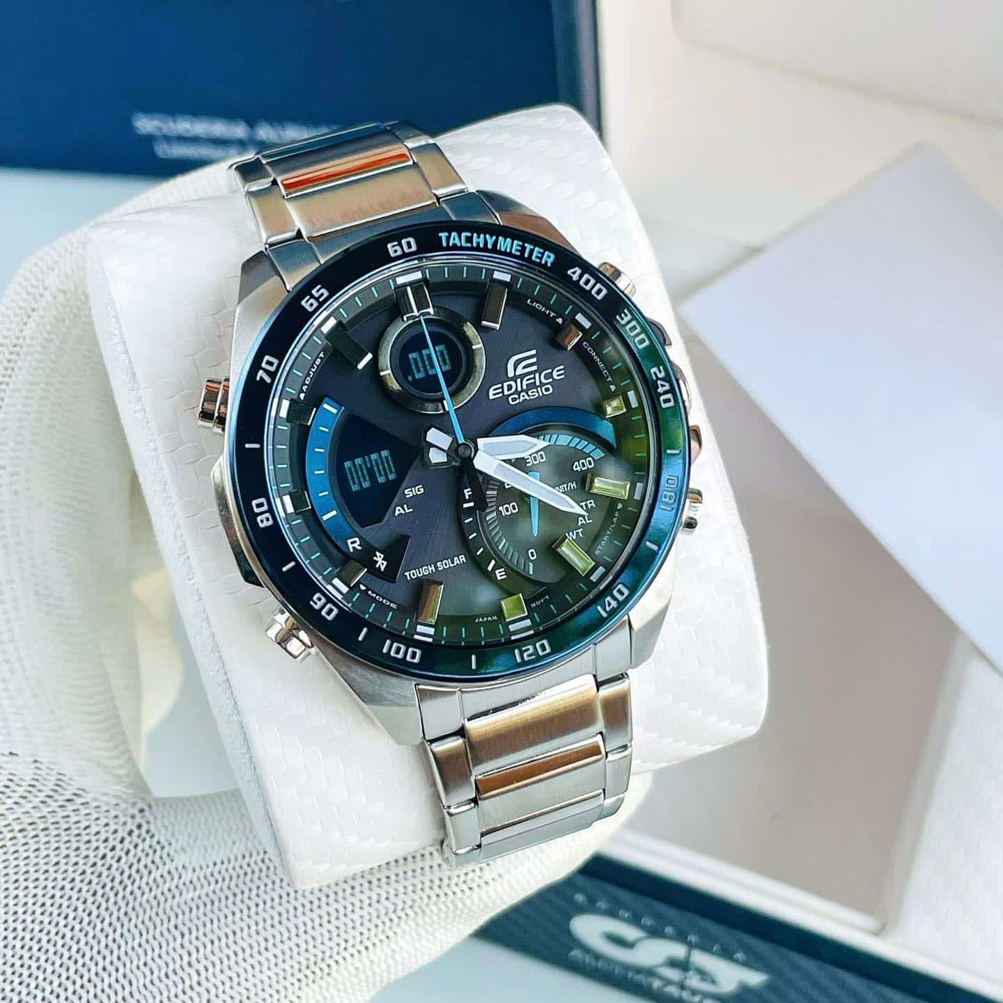 Casio Edifice ECB-900 " Japan Engine"Rossa Watch For Men