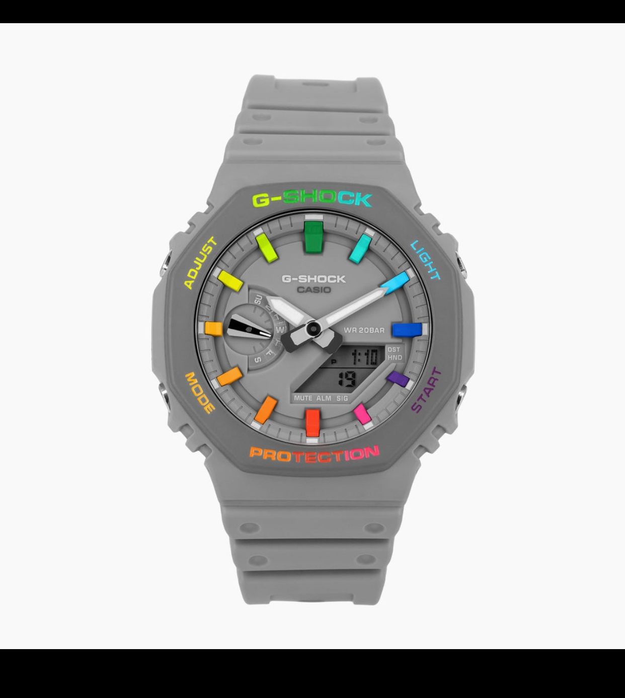 G-Shock Ga2100 "Rainbow" Watch For Men