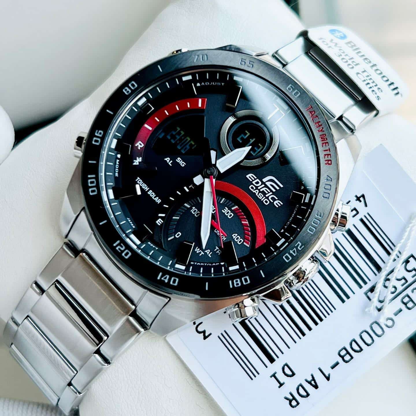 Casio Edifice Watch ECB-900 " Japan Engine" Rossa Watch For Men