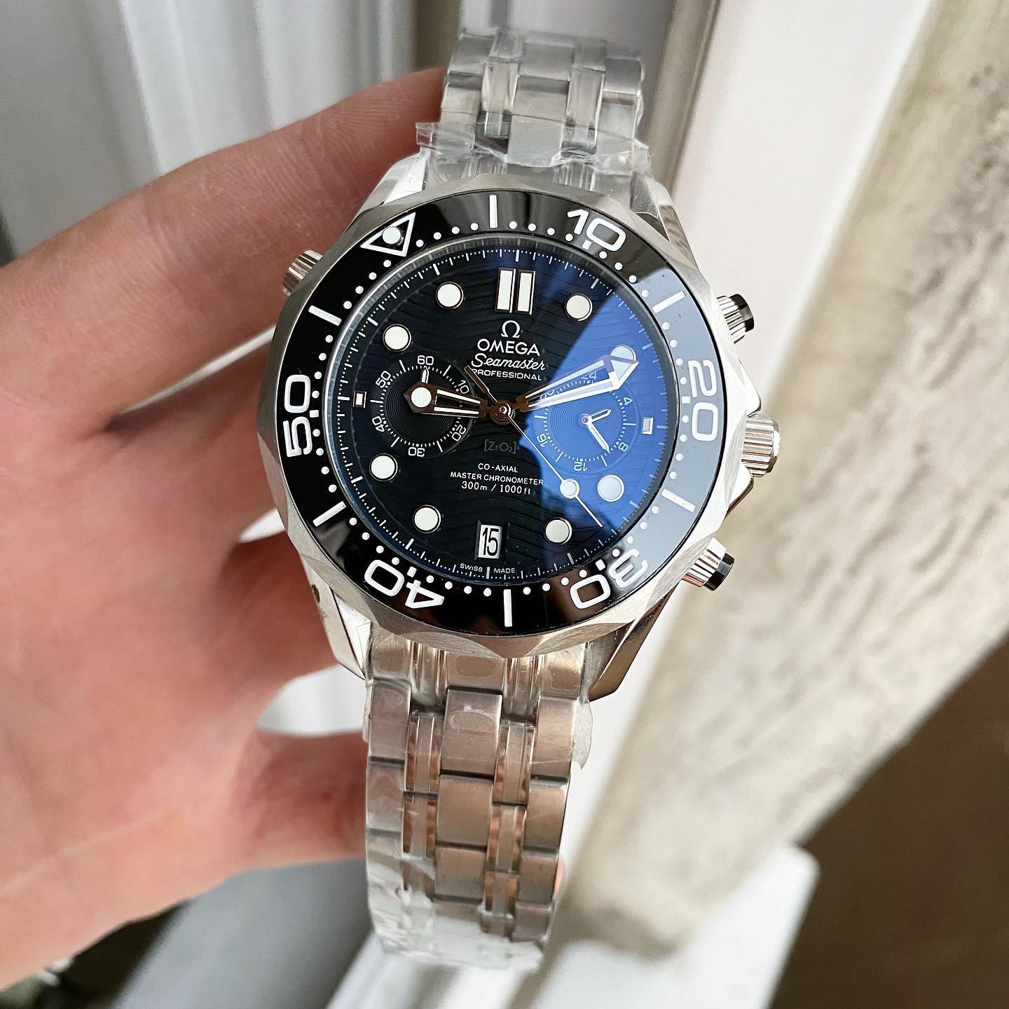 Branded Seamaster Diver 300M Chronograph Watch For Men