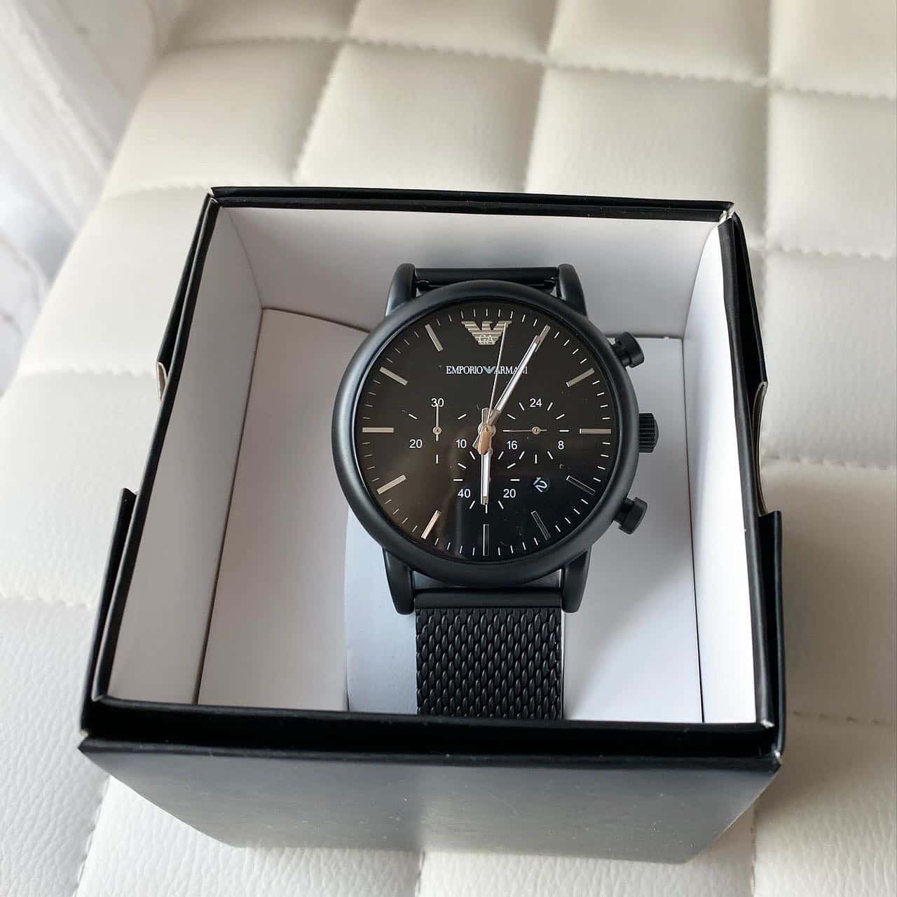 Emporio Armani Aviator "Semi-Japan" Watch For Men