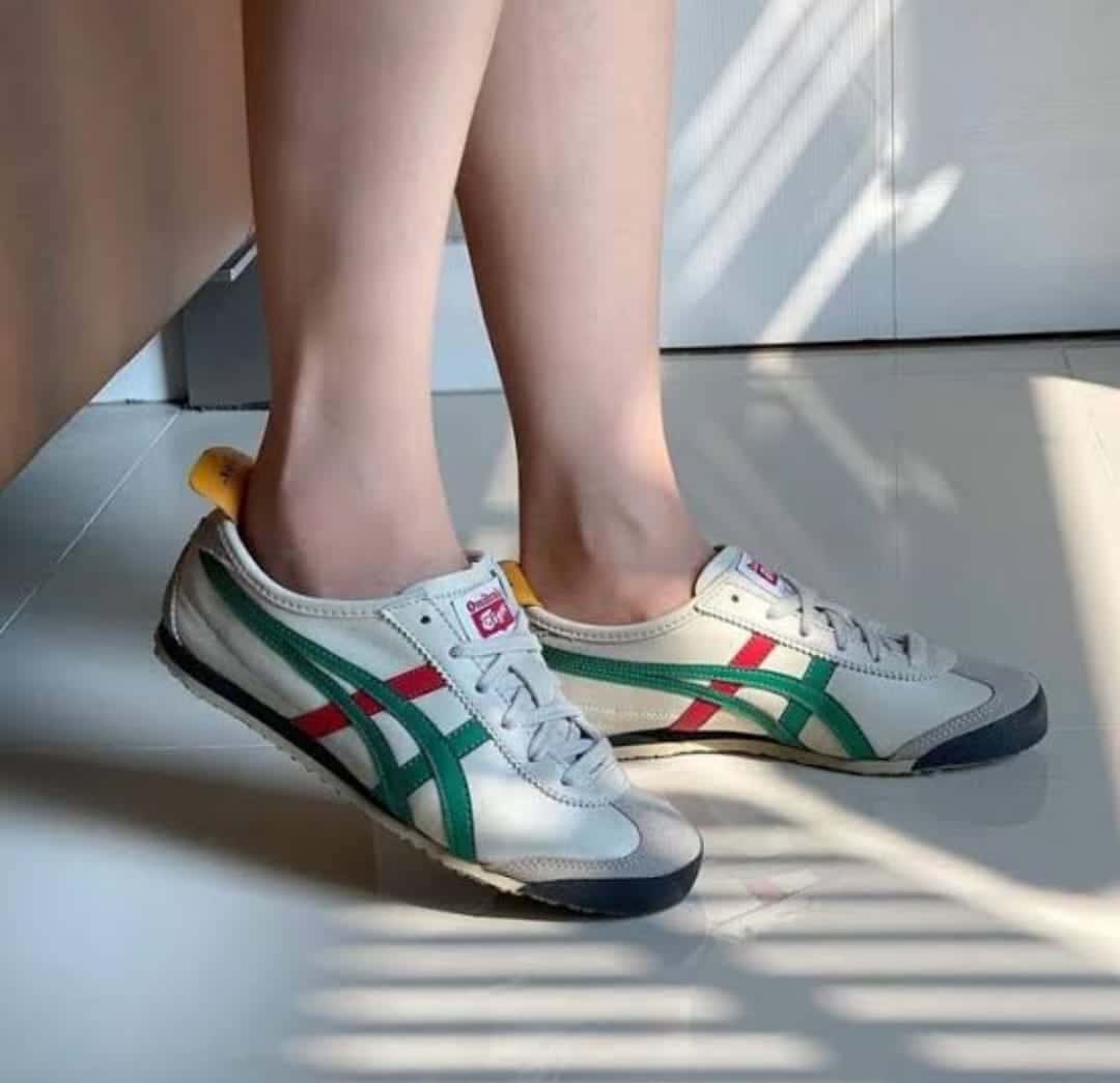 Onitsuka Tiger Mexico 66 White Green Sneakers