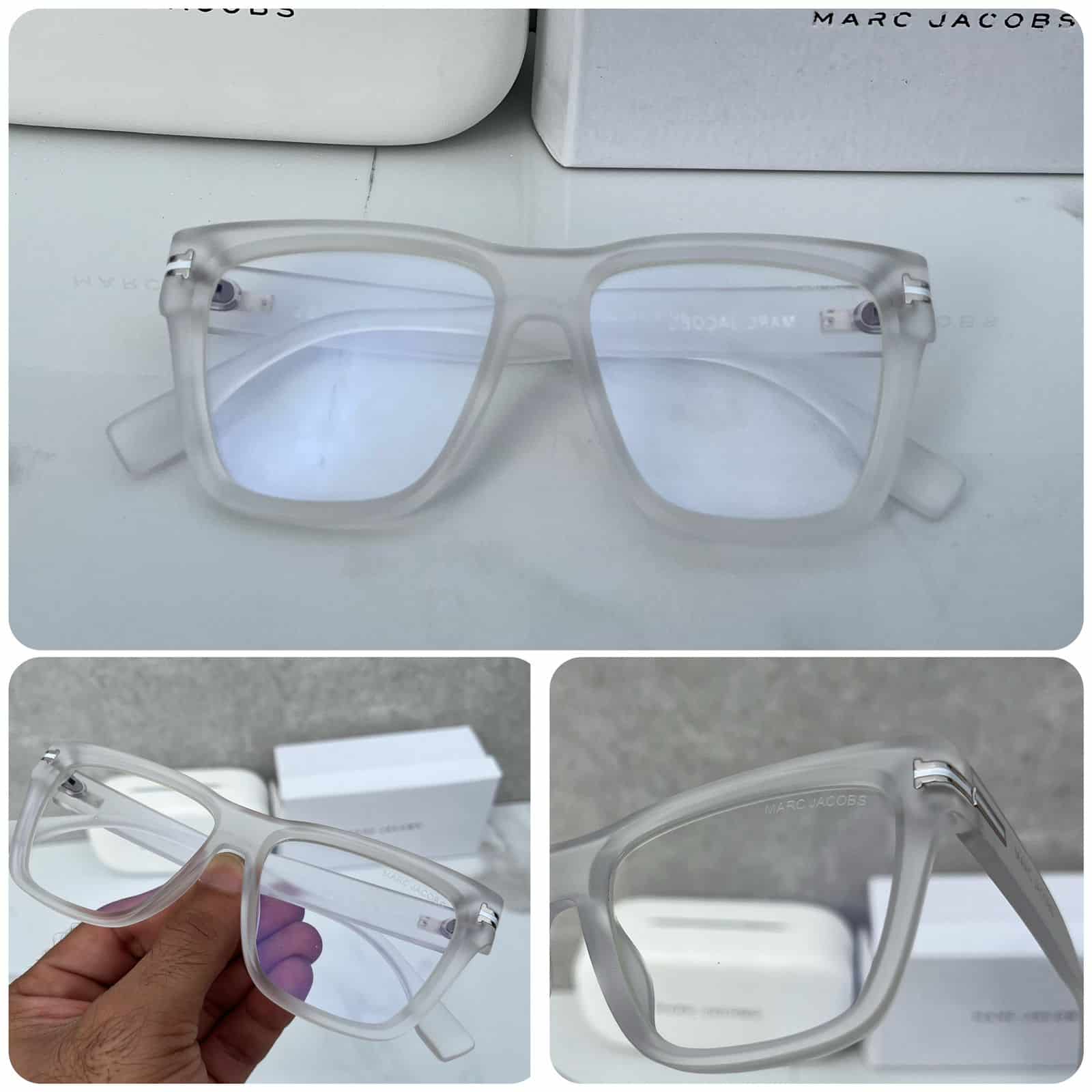 Marc Jacobs Sunglasses all White Frame For Men