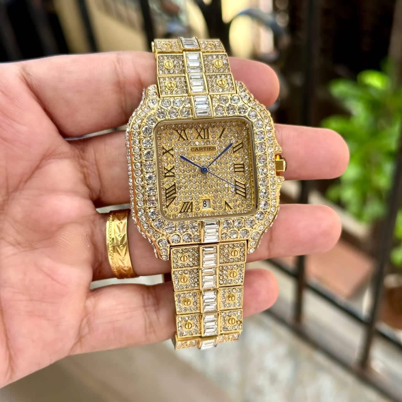 Cartier Diamond Watch For Men