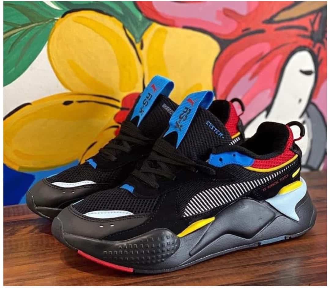Puma RSX Black Sneakers