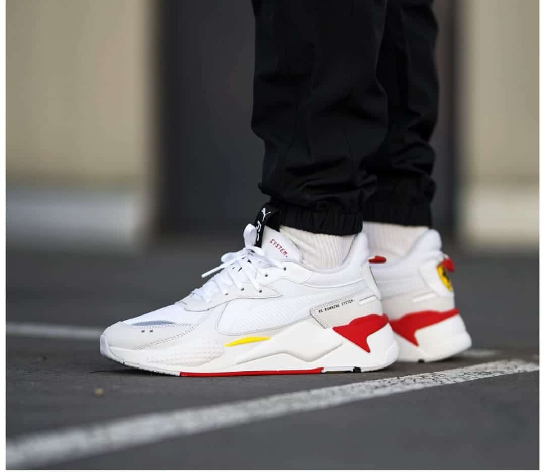Puma RSX White Sneakers