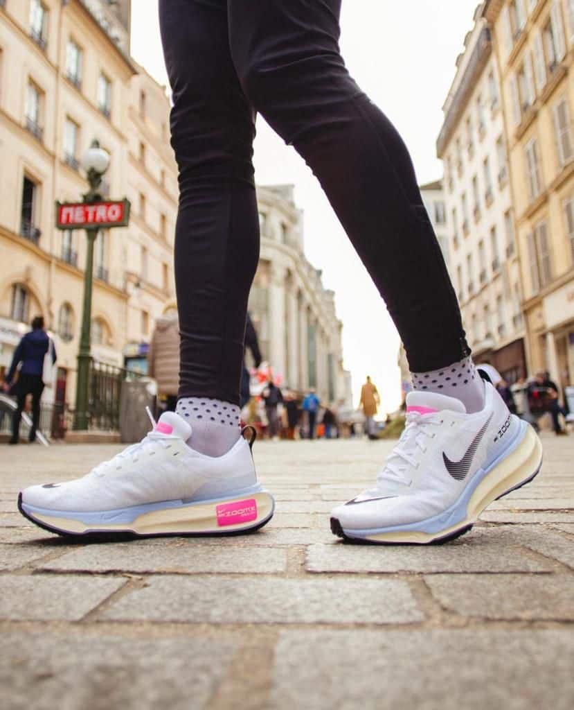 Nike ZoomX Invincible Run Flyknit 3 White Running Shoes