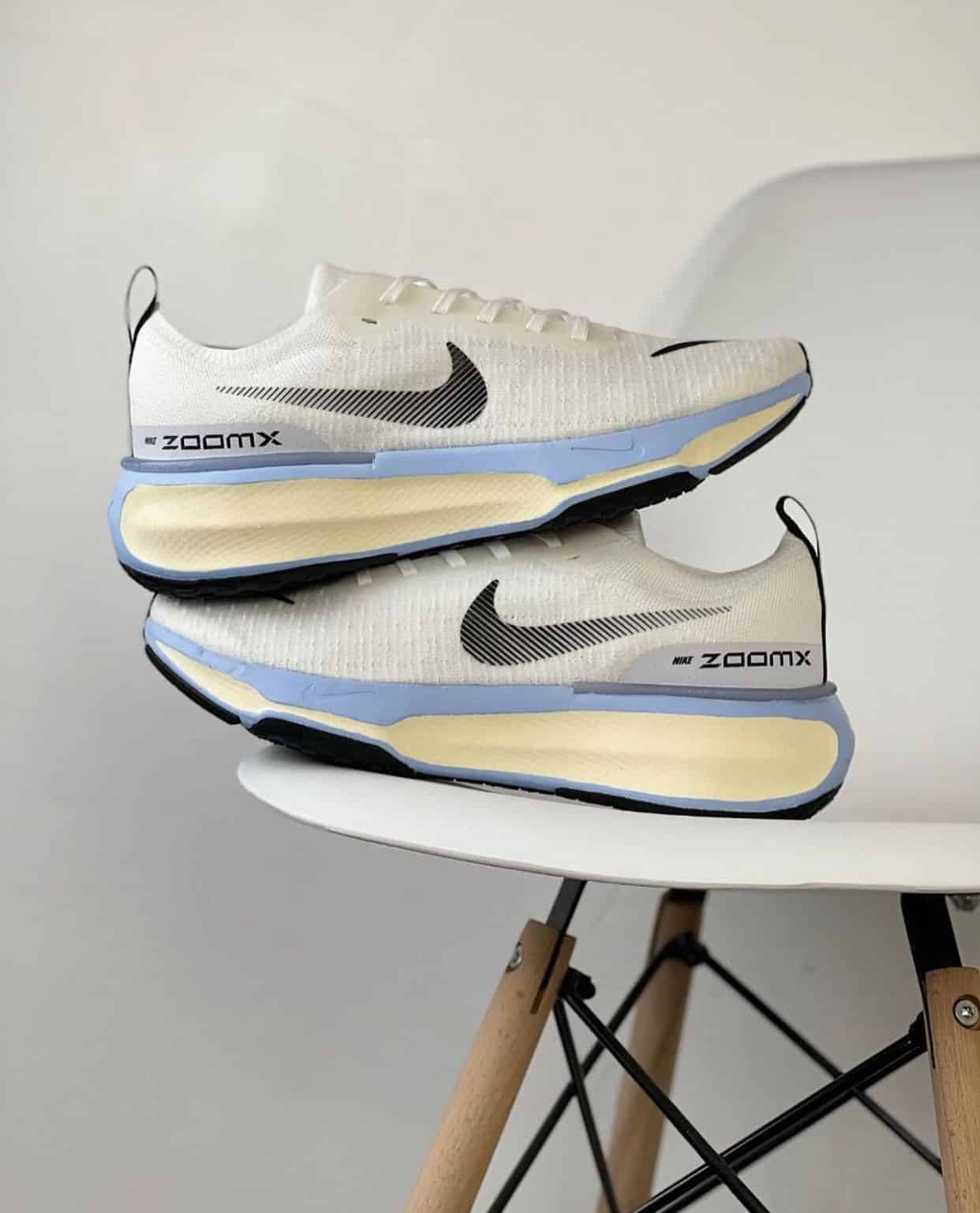 Nike ZoomX Invincible Run Flyknit 3 White Running Shoes