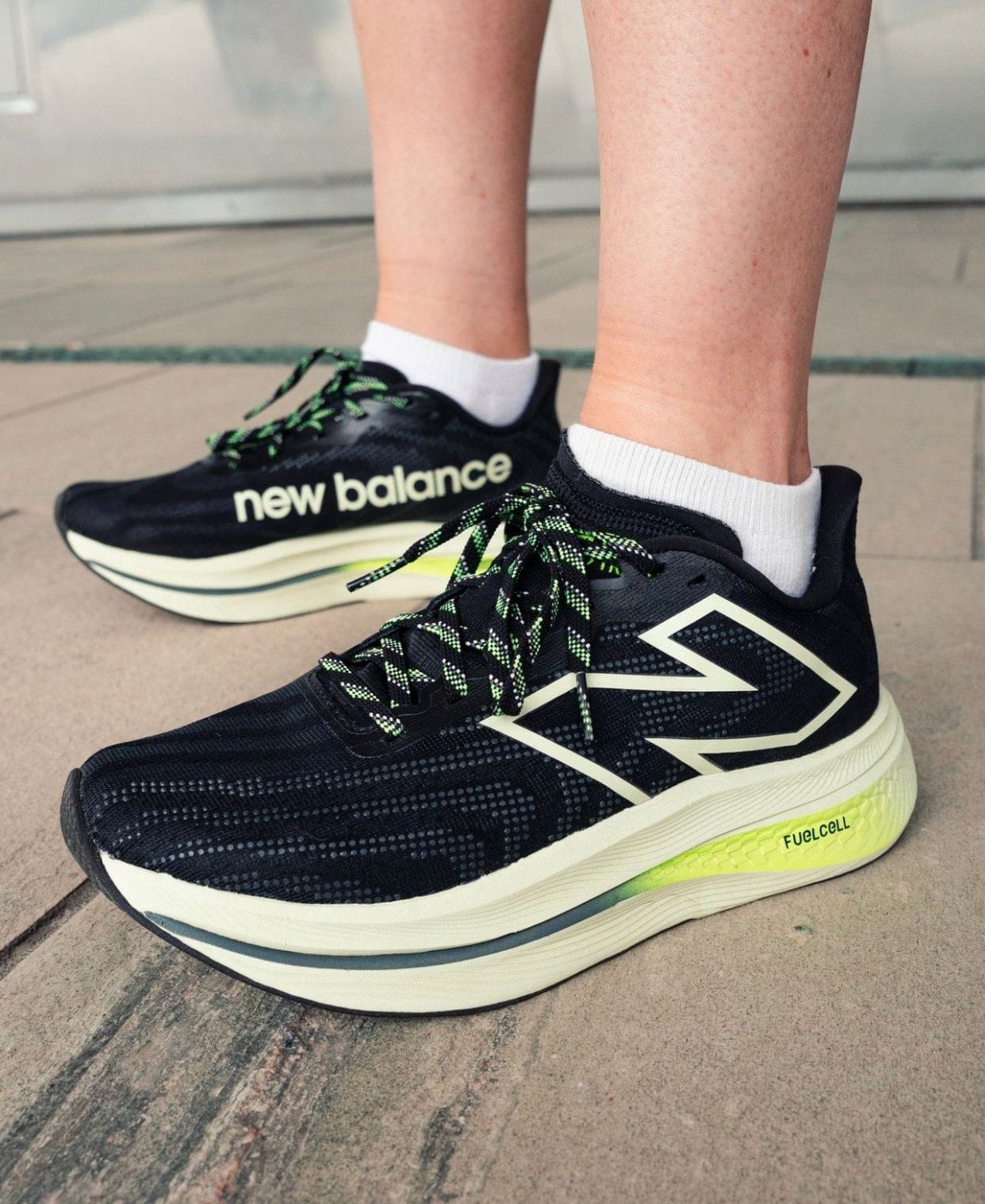 New Balance Fuelcell Supercomp Trainer V2 Navy Running Shoes