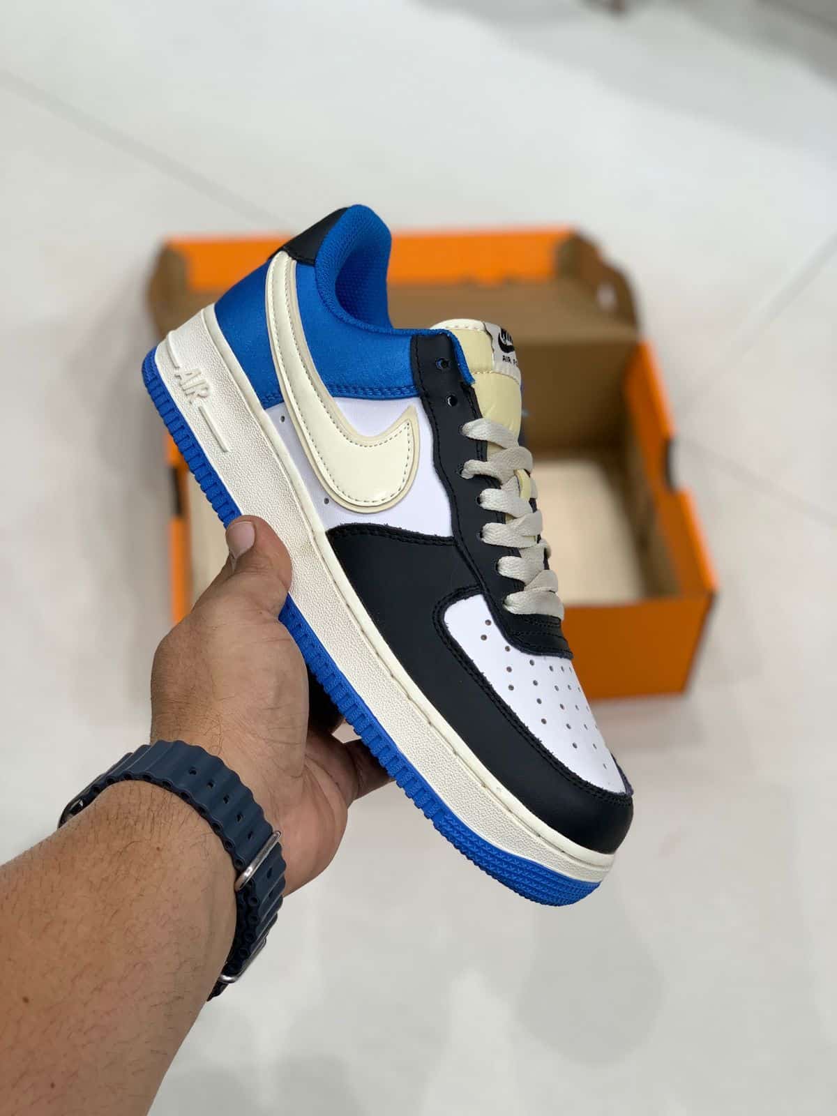 Nike Airforce 1 Blue Sneakers