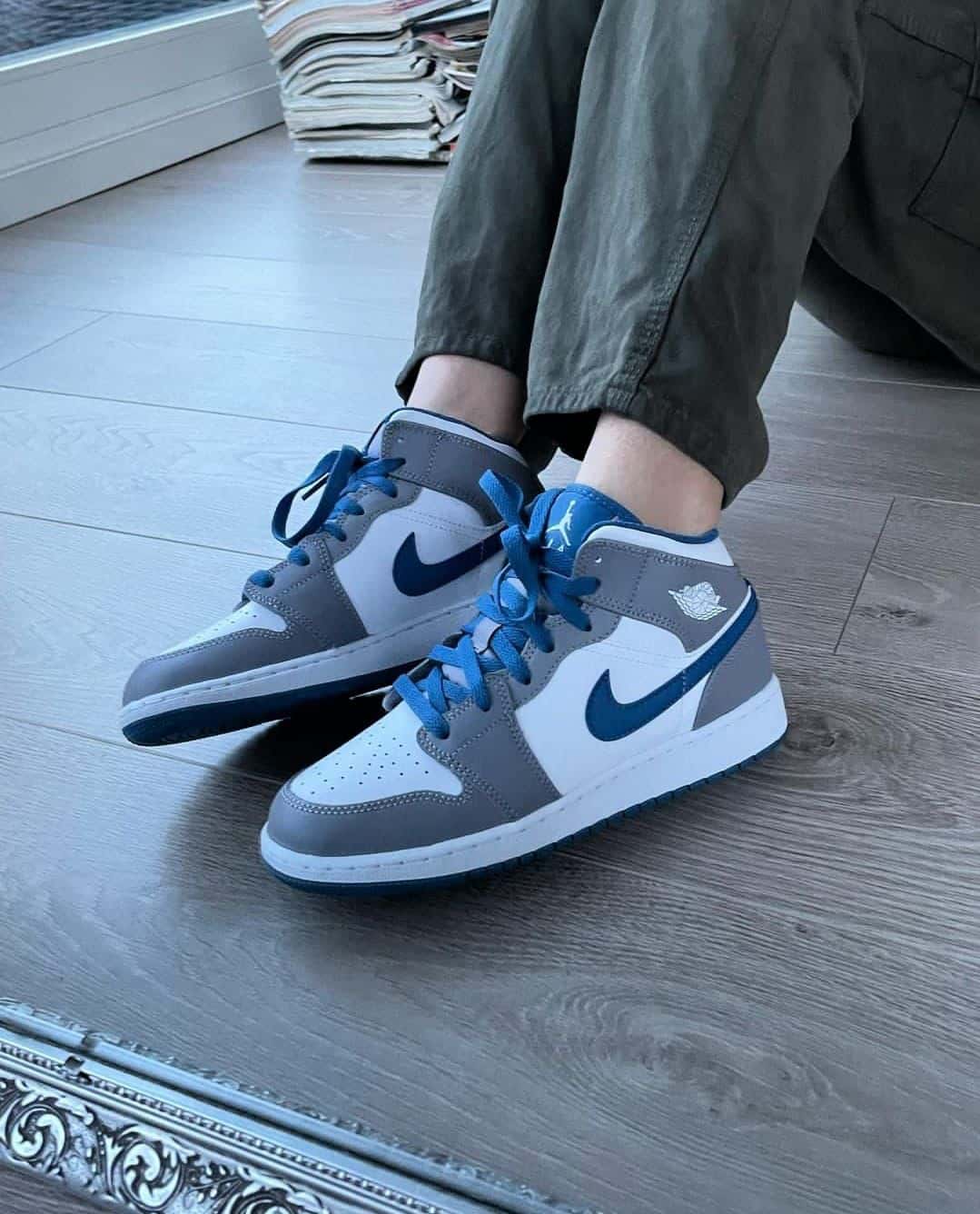 Nike Air 1 Cement Long Sneakers