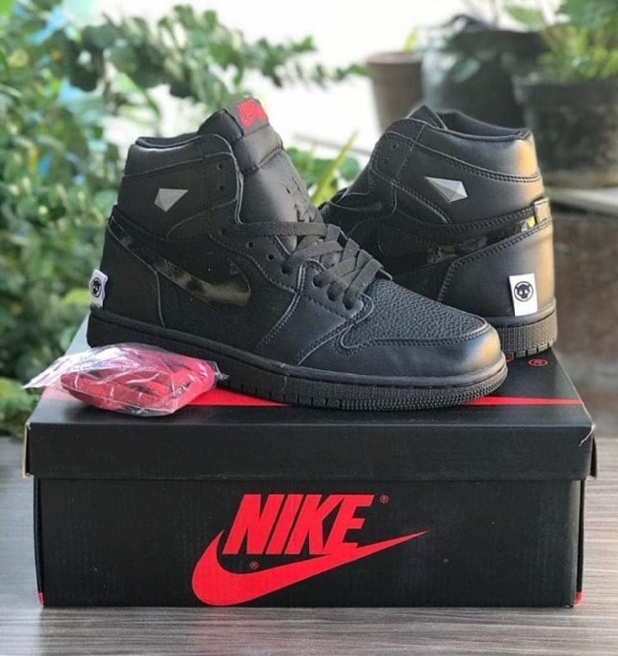 Nike Air 1 Rox Black Long Sneakers
