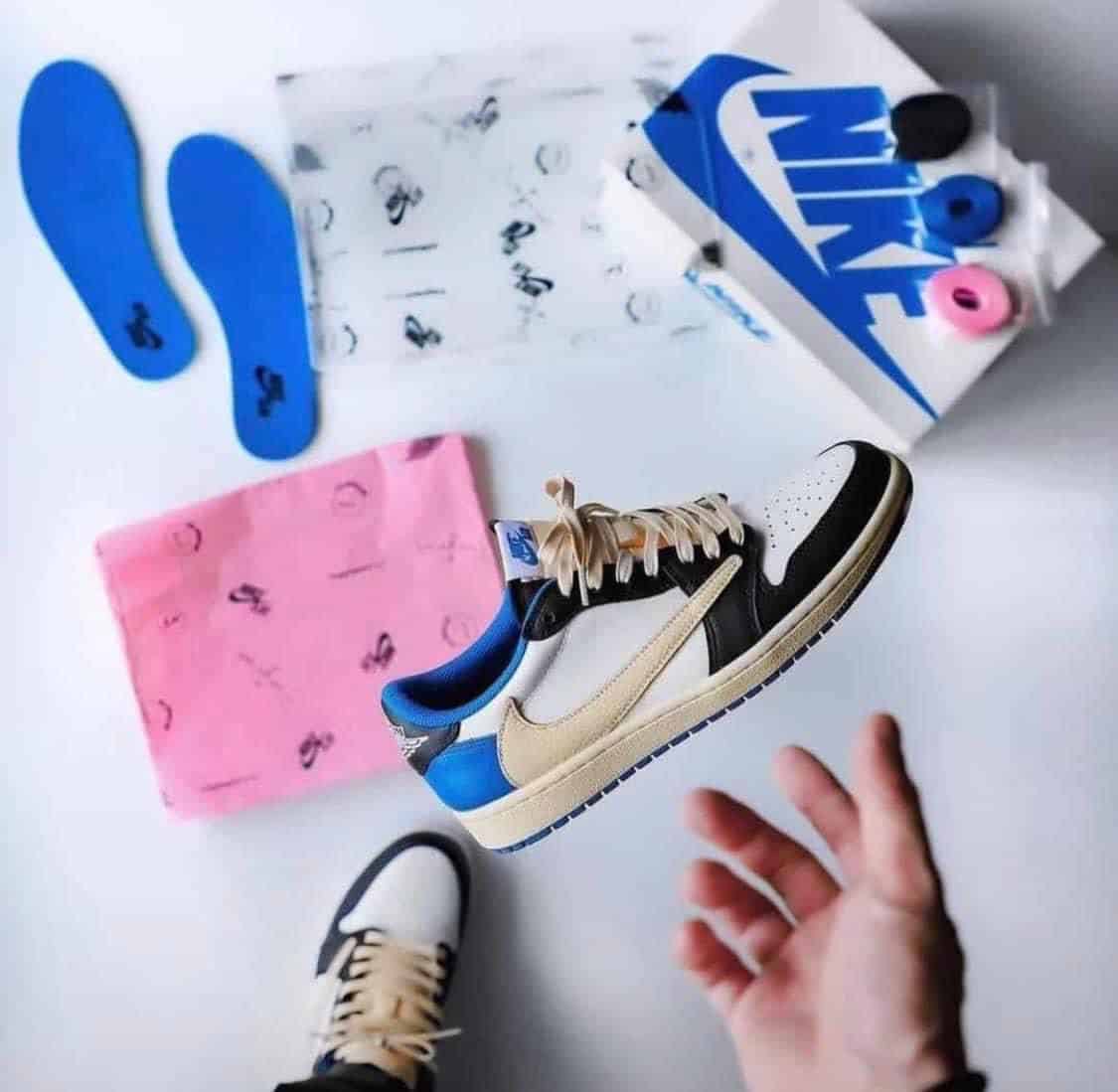 Nike Air 1 Travis Scott Fragment Sneakers