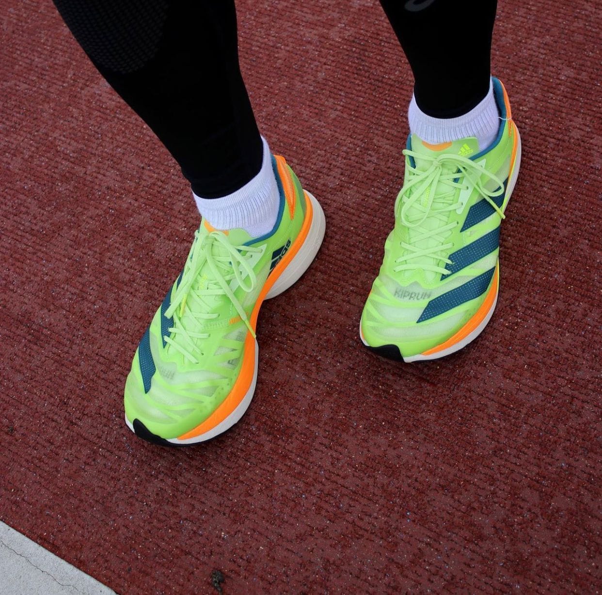 Adidas Adizero Adios Pro 2 Green Running Shoes