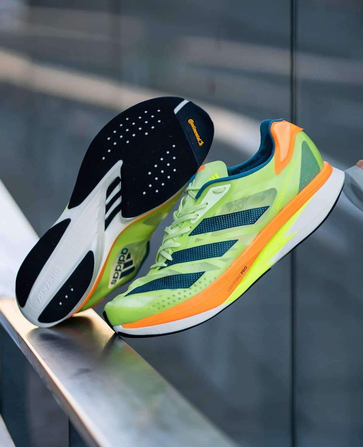 Adidas Adizero Adios Pro 2 Green Running Shoes