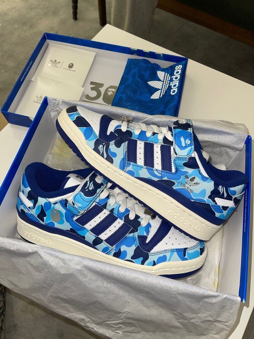 Adidas Bape X Forum 84 Sneakers
