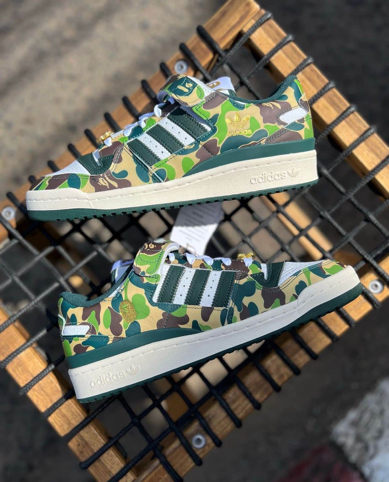 Adidas Bape X Forum 84 Sneakers