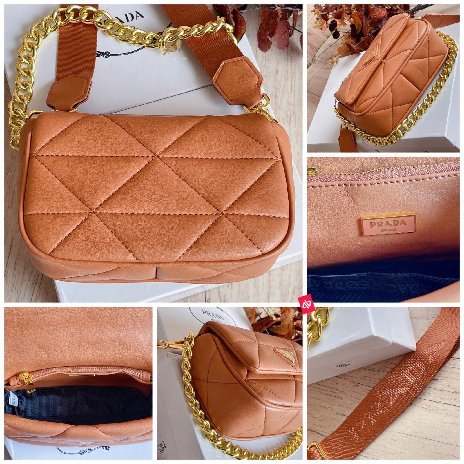 Premium Prada Bagpack With Dust Bag