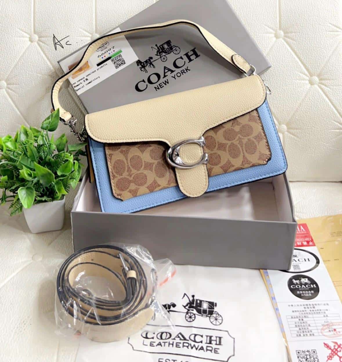 Coach Signature Georgie Crossbody