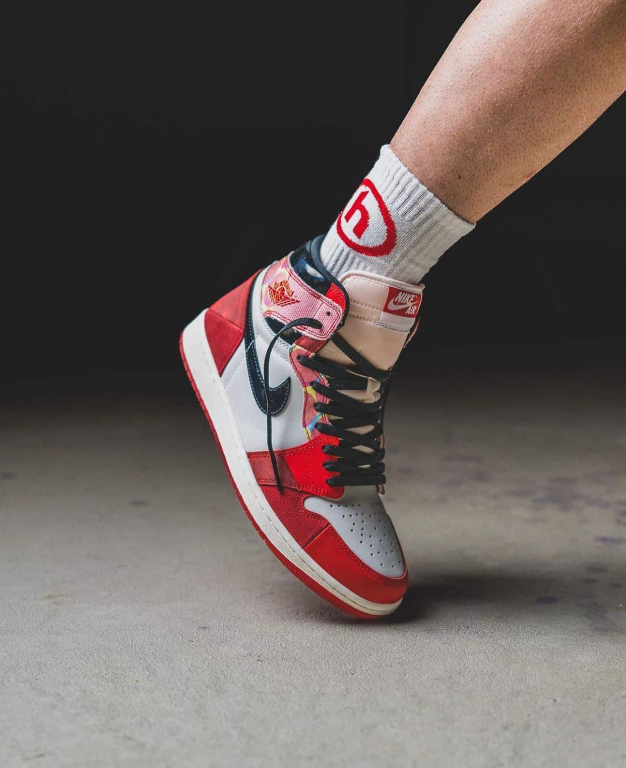 Nike Retro 1 Spider Man Long Sneakers