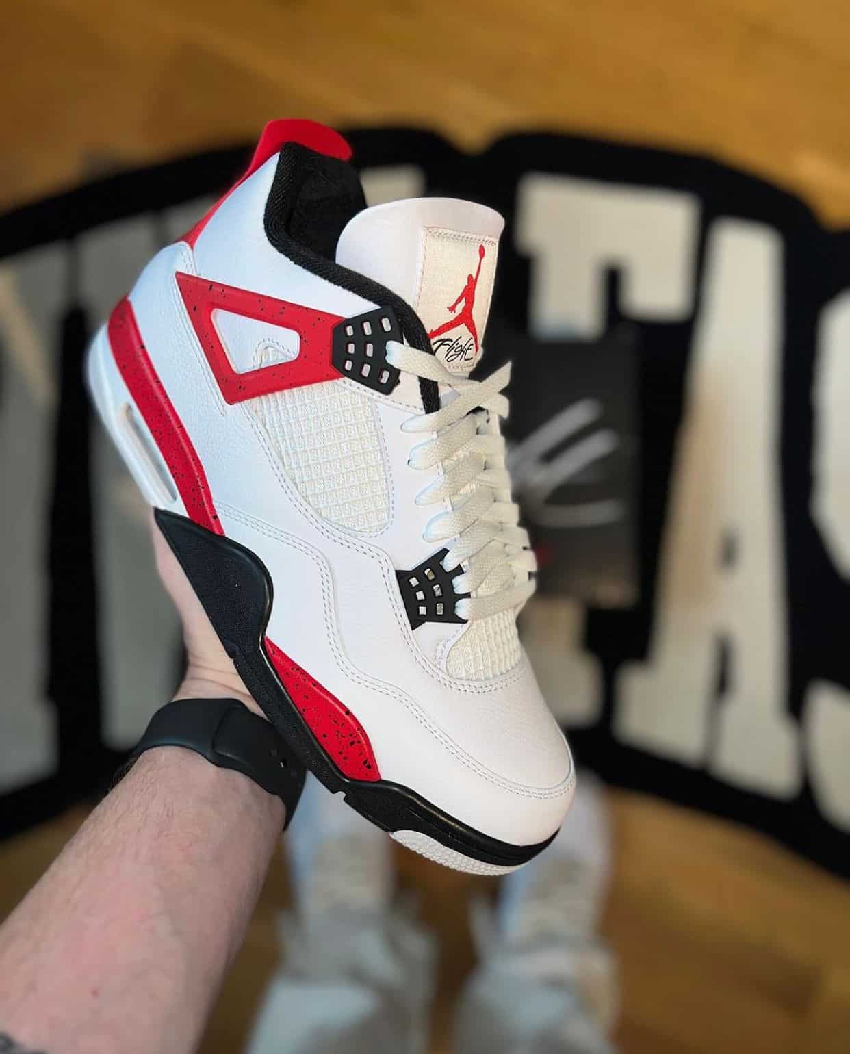 Nike Retro 4 Cement Sneakers
