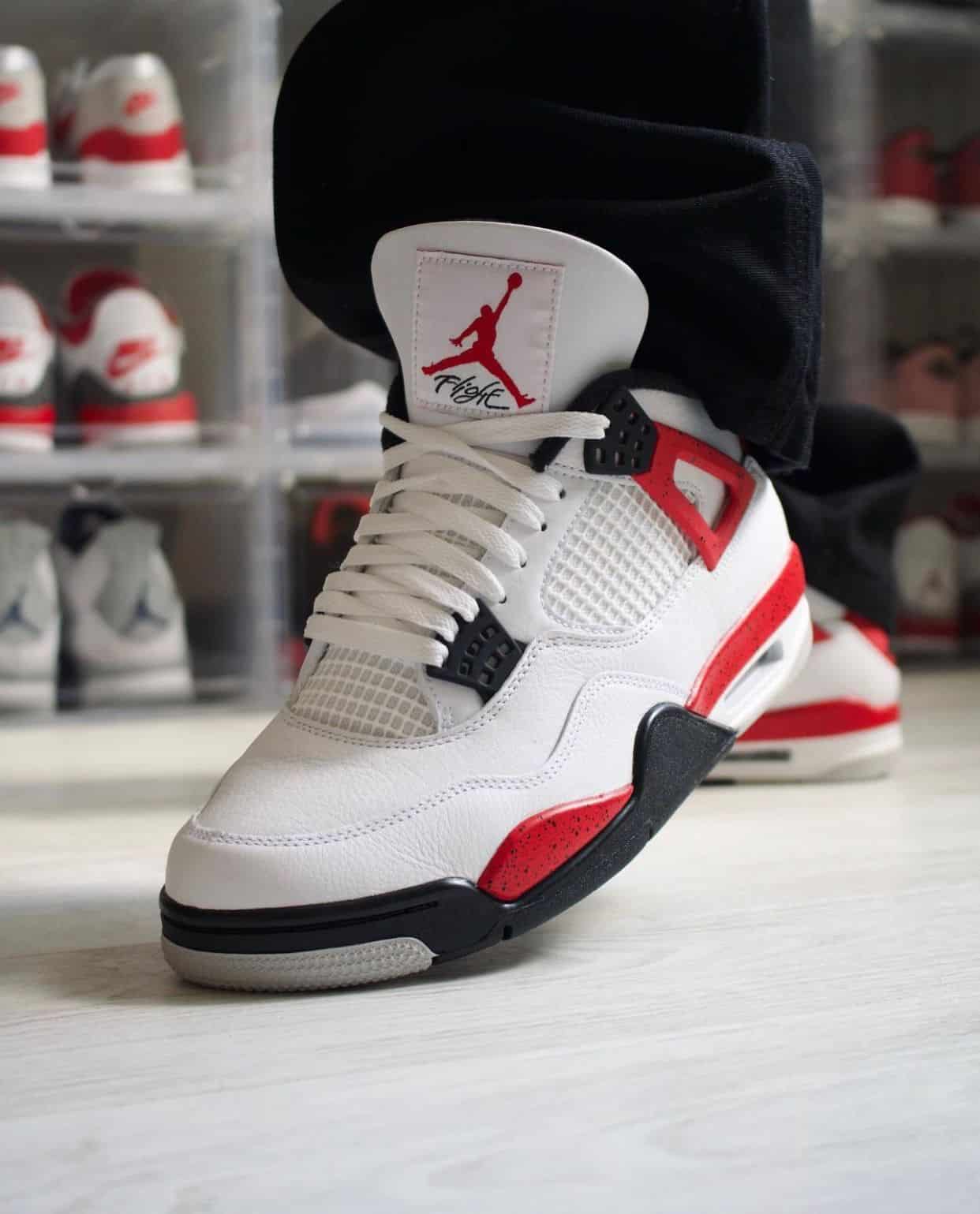 Nike Retro 4 Cement Sneakers