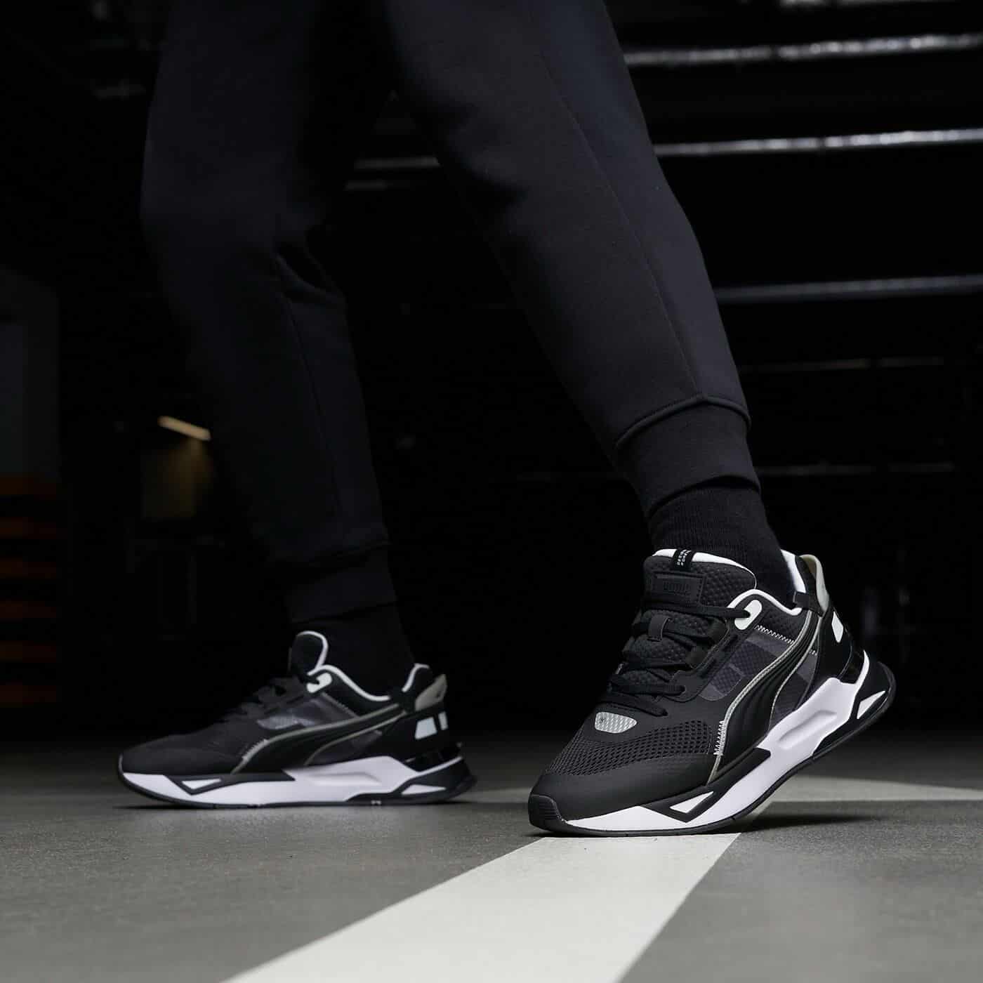 Puma Mirage Sport Black Running Shoes
