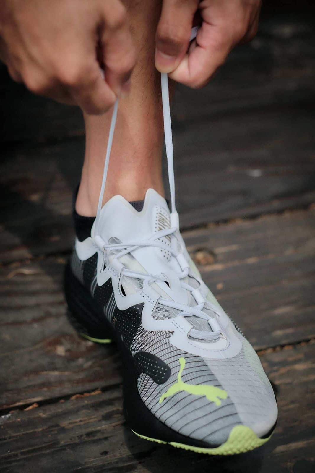 Puma Fast Fwd Nitro Elite Grey Running Shoes