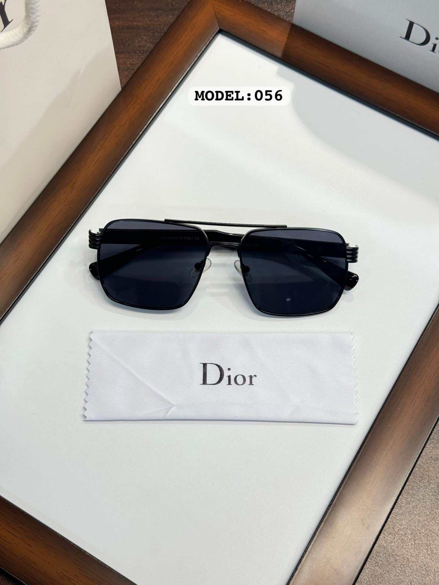 Dior 056 Black Sunglasses