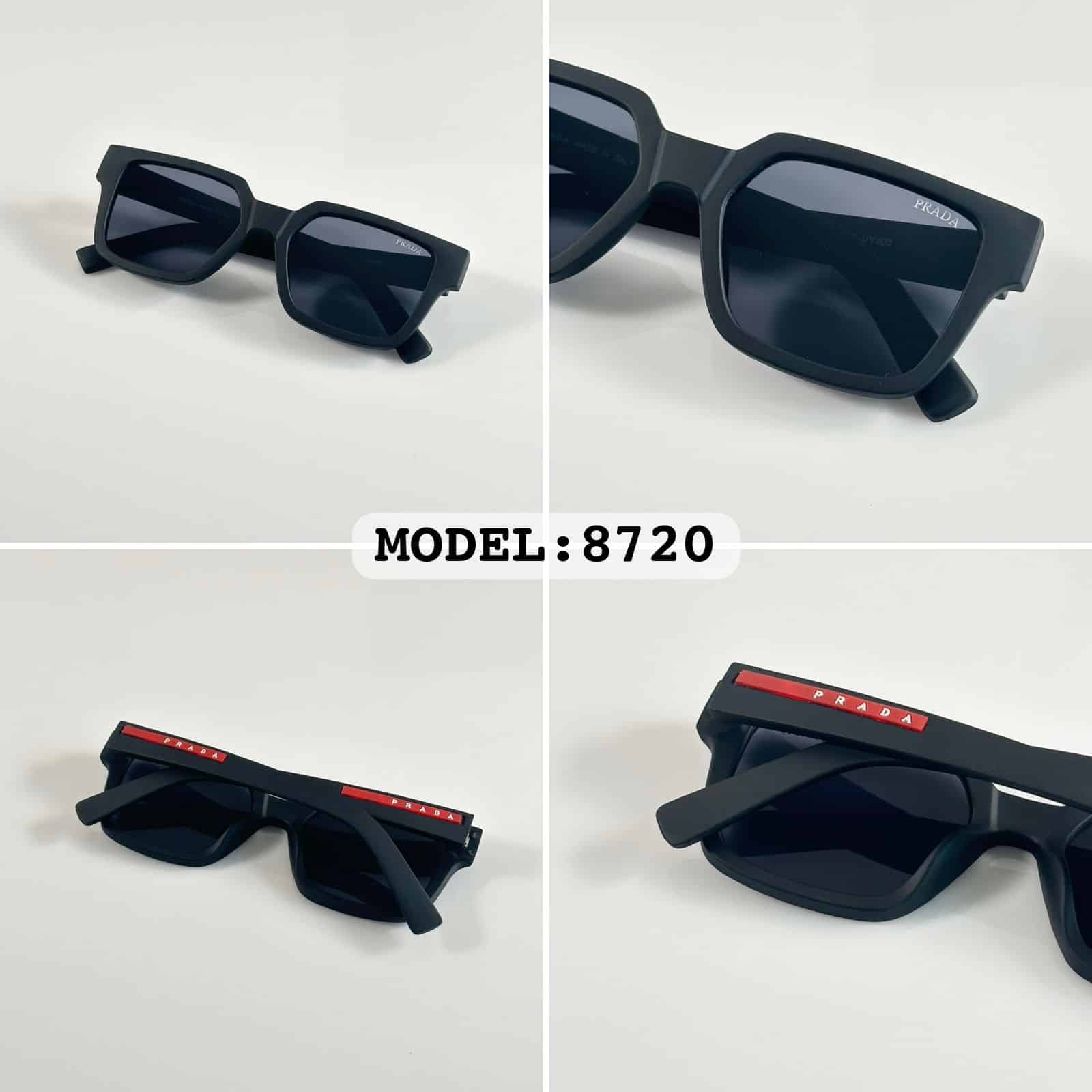 Prada 8720 Black Sunglasses