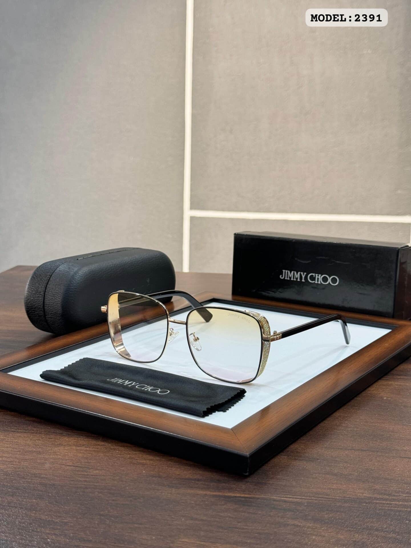 Jimmy Choo WMNS 2391 Gold Multi Sunglasses